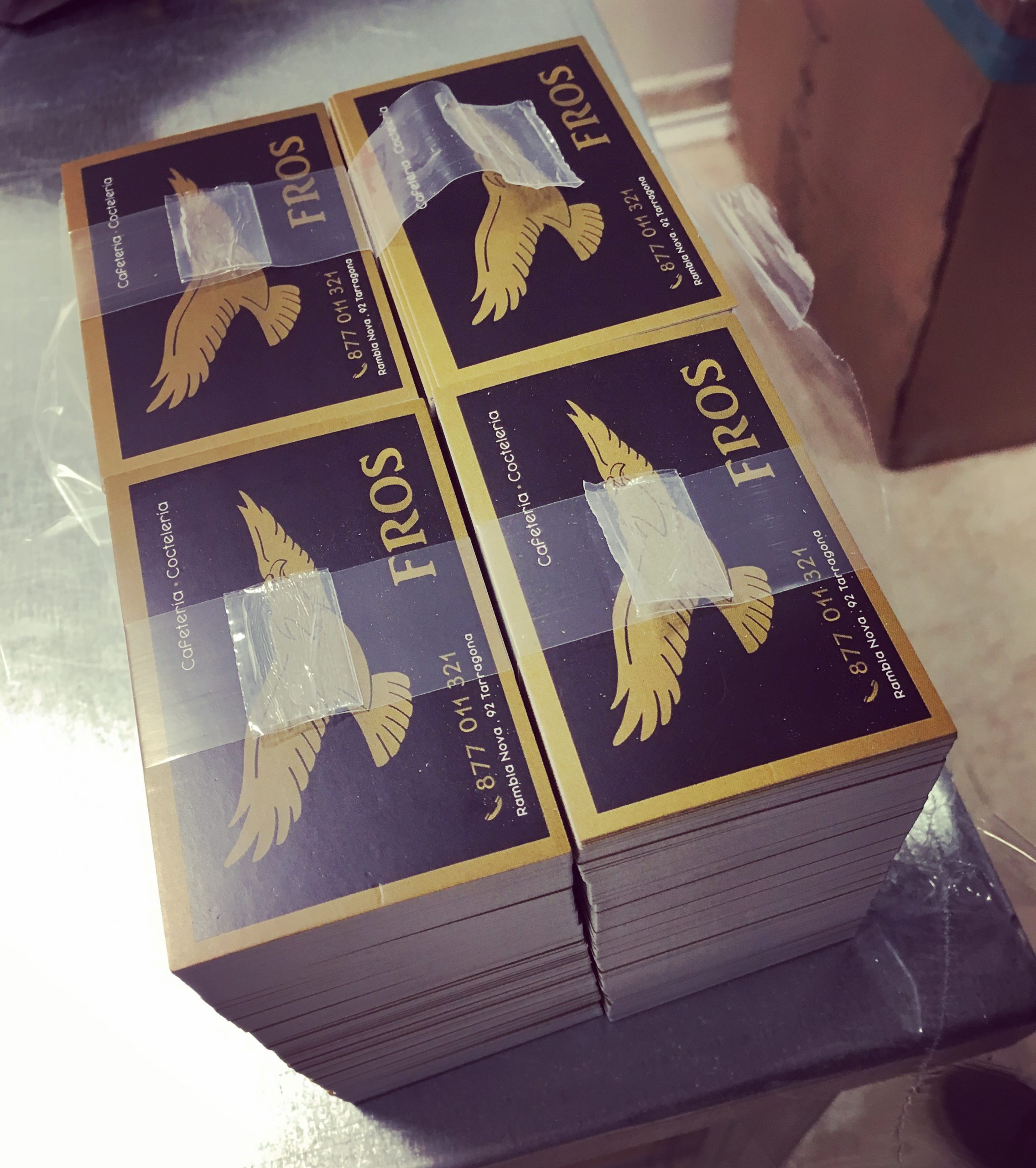 Tarjetas de visita en tarragona