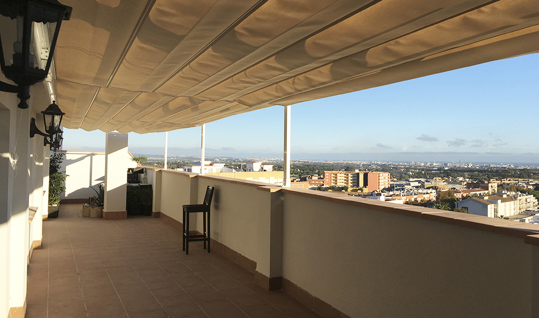 tendal palillero per a terrasses a baix camp