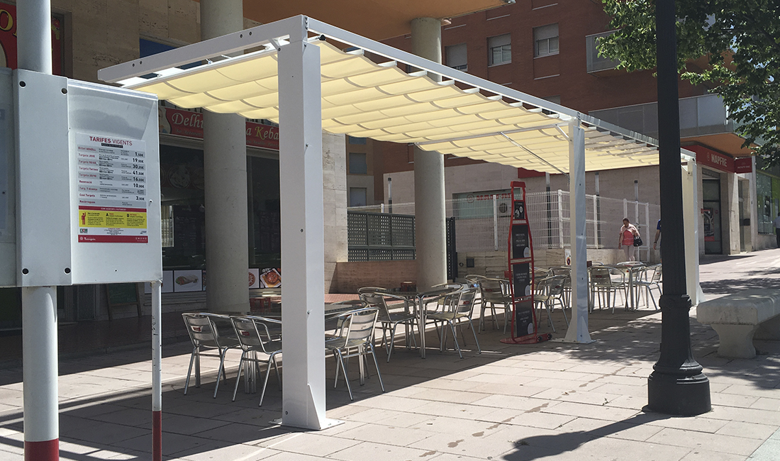 toldos para terraza bares restaurantes tarragona