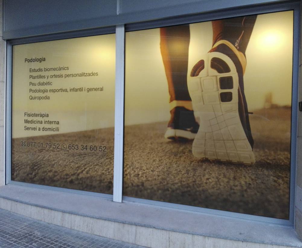 Vinil glass amb impressió